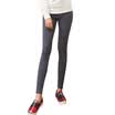 Antarctic nanjiren broken pants 9 points feet pants Korean version of candy color wild was thin gray XXL