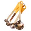Jingdong supermarket three energy spoon spoon stainless steel spoon baking tools 4 SN4690