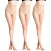 Langsha stockings 3 pairs of core silk exposed toe socks summer sexy women&39s fish mouth thin section pantyhose stockings color
