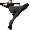 Jingdong supermarket Langsha underwear socks 1200D autumn&winter stockings mini velvet thick pantyhose 2 pieces of the skin with a pair of uniform