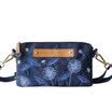 Flower Princess Dandelion Original Embroidery Art Messenger Messenger Hand Shoulder Necklace 1609XF007 Blue