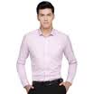 Red beans Hodo men business dress is simple simple color Slim men long sleeve shirt P09 pink 39
