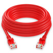 Shanze SAMZHE high-speed ultra-five CAT5e class cable network 100 Gigabit network cable computer network jumper super 5 class product line red 8 meters WXH-080C