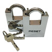 Rising-RST-089 2 All-in-One Semi-Packed Padlock Padlock Anti-Shear Anti-Corruption Anti-theft Tilt Waterproof Key Lock Villa Lock Shop Lock 50MM Medium