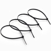 N-5010A Self-locking nylon cable tie 5 300 Black 100 green plastic buckle bundle tie cable