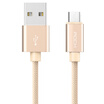 ROCK Micro USB cable for charging&data transfer03 meters gold