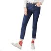 Yan Man INMAN elastic thin legs pants nine pants leggings denim blue L 1863334579