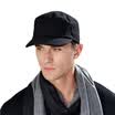Carmen KENMONT km-2528 hat male flat top hat outdoor winter cotton hat spring&autumn solid color cap England leisure cap black