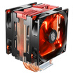Cooler master Cooler Master T400 Pro CPU red cover version of the radiator support I9 2066 AM4 direct touch heat pipe PWM temperature control dual fan back lock buckle