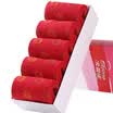 Arctic velvet 5 pairs of women&39s socks Benming big red Fu word Fortune socks combed cotton socks women are code