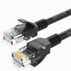 Shanze SAMZHE SH-1015 high-speed ultra-five CAT5e network cable 100 Gigabit network cable computer network jumper super 5 class finished cable black 15 m