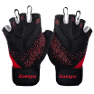 Frenzy kuangmi gloves fitness equipment training horizontal bar riding running sports half finger warm care palm pressure extended wrist KMh502 2 only installed M code