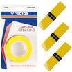 WACKER Victor Victory Badminton Knobs Badminton Hand Gloves Glue Band GR262-3 Yellow Three Dress