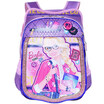 Barbie Children&39s Bag Primary School Student&39s Bag Women&39s Simple Cartoon Bag 1-Year Grade Backpack BB8070B Purple
