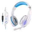 KOTION EACH G9000 35 Single Plane White Blue Gaming Headset Headset Bass Microphone Microphone Laptop Headset