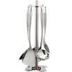 Jingdong Supermarket Platinum Dili Sandblade six-piece pan spade suit 304 stainless steel shovel spoon soup spoon shovel shovel shovel spoon