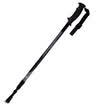 Red camp outdoor aluminum trekking pole portable walking walking stick crutch T black