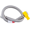 Ballee Ballee D59 30CM hot&cold water universal 304 stainless steel braided hose explosion-proof inlet pipe