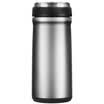 Vientiane WANXIANG F11 450ML vacuum car type insulation cup stainless steel business car cup male ladies portable straight water cup with filter metal gray