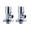 Ballee Ballee 100632 Triangle valve two fitted hot&cold water octopus full copper thickened water stop valve