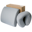 Armchair Astro Boy Headrest Lumbar Back Office Carrier U-Neck Pillow Pillow Back Pad Memory Cotton Set Gray
