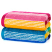 Bamboo Kam Towel Home Textiles Bamboo Fibers Thicker Water Dyed Dyed Lovers Rainbow Bending Towel 2 Punch Red Blue 120g