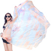 Lan Shiyu LANSHIYU W0221 scarves female spring&summer sunscreen beach towel sunscreen air conditioning large shawl orange