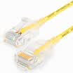 Shanze SAMZHE SZW-2015 super six types of thin diameter CAT6A high-purity oxygen-free copper jumper 8-core twisted pair high-speed ultra-6 RJ45 network cable 15 m yellow