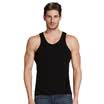 Playboy Men&39s Vest Men&39s Comfort Cotton Men&39s Vest Solid Color Casual Sports Wild Shirt T-Shirt Vest Men&39s Black XXXL