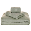 The Bamboo kam crazy soft bamboo 3 Piece Towel Set1 Bath Towel 1 Hand Towel 1 Face TowelCreamwhitegreypinkNavy