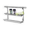 GORLDE stainless steel hanging kitchen storage rack