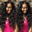 Brazilian Loose Wave Virgin Hair 3 Bundles 7A Wet&Wavy Virgin Brazilian Hair Lose Wave Brazilian Loose Body Curly