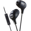 Jay Visteon JVC FX38M Earphone In-ear Bass Sport Music Wire Earphones Universal Cotton Candy Classic Black
