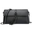 Scientist MEXICAN trend of Europe&the United States fashion personality chain shoulder bag Messenger bag ladies square bag multi-functional small bag handbag MYH70516L-06 black