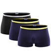 Heng Yuan Xiang men&39s underwear solid color in the waist high-beam cotton flat underwear elastic Slim mix of three combinations of three 185110