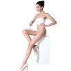 BONAS 2D summer thin stealth stockings sexy T crotch anti-hook silk long pantyhose 5 with 2 black 2 skin 1 gray