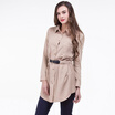 TMI Mystery Women&39s Spring Korean Single-breasted Dress Skirt High-waist Slim Dress 161064 Khaki XL