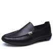 Yicki EGCHI Casual Shoes Men&39s Peas England Lazy Sleeve Casual Shoes 1616 Black 44