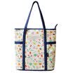 Princesa de la flor de la primavera señorita bolso de mano bolsa de hombro bolsa de impresión original del bolso 1503D001 azul