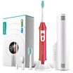 Lebond I2 acoustic electric toothbrush Aurora red