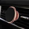 TORRAS Car Rear Car Bracket Auto Outlet Magnetic Sucker Button For 4-8 inch Mobile Phone Flat Navigation Universal Rose Gold