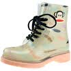 PaulFrank mouth monkey rain boots fashion boots in the tube Martin water shoes PF1005 brown 40