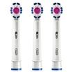 Braun Oral B EB18-3 Whitening Electric Toothbrush Head 3 Pack for D12 D16 D20 D34 D36 Series Toothbrush