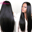 7A Unprocessed brazilian Virgin Hair Straight 3 Bundles per lot 100g35oz Human Hair Straight Hair Natural Black Brazilian Hair