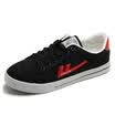 Warrior classic front with low to help men casual canvas shoes trend Korean students shoes 3447 black&red 43