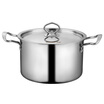 Golden Key GOLDEN KEY soup pot 20cm classic stainless steel thick fashion soup pot GK-Q20J1