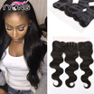 YYONG Brazilian Lace Frontal Closure Body Wave 134 Ear To Ear Lace Frontal Virgin Human Hair Full Lace Frontals Closure