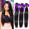 Mongolian Straight Virgin Hair 3 Bundles Mongolian Hair Virgin Straight Human Hair 8A Straight Virgin Hair Tissage Bresilienne