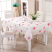 Qiwei PVC Table Cloth Waterproof Anti-oil Dandelion Flowers Pattern 130180cm105150cm 2-PCS Set