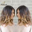 Lace Front Wig 150 Density Ombre Color 1B 4 27 Three Tone Natural Wave Brazilian Human Hair Wigs Front Lace Wig